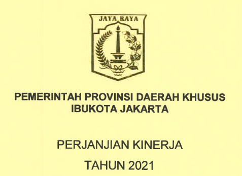 Perjanjian Kinerja Tahun 2021