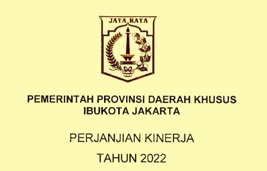 Perjanjian Kinerja Tahun 2022